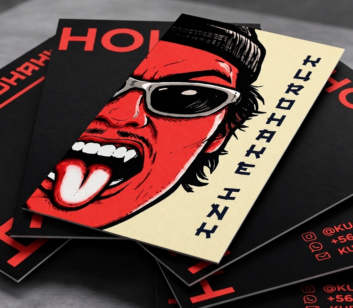 HUROHAKE INK TATTOO — Identidad Visual