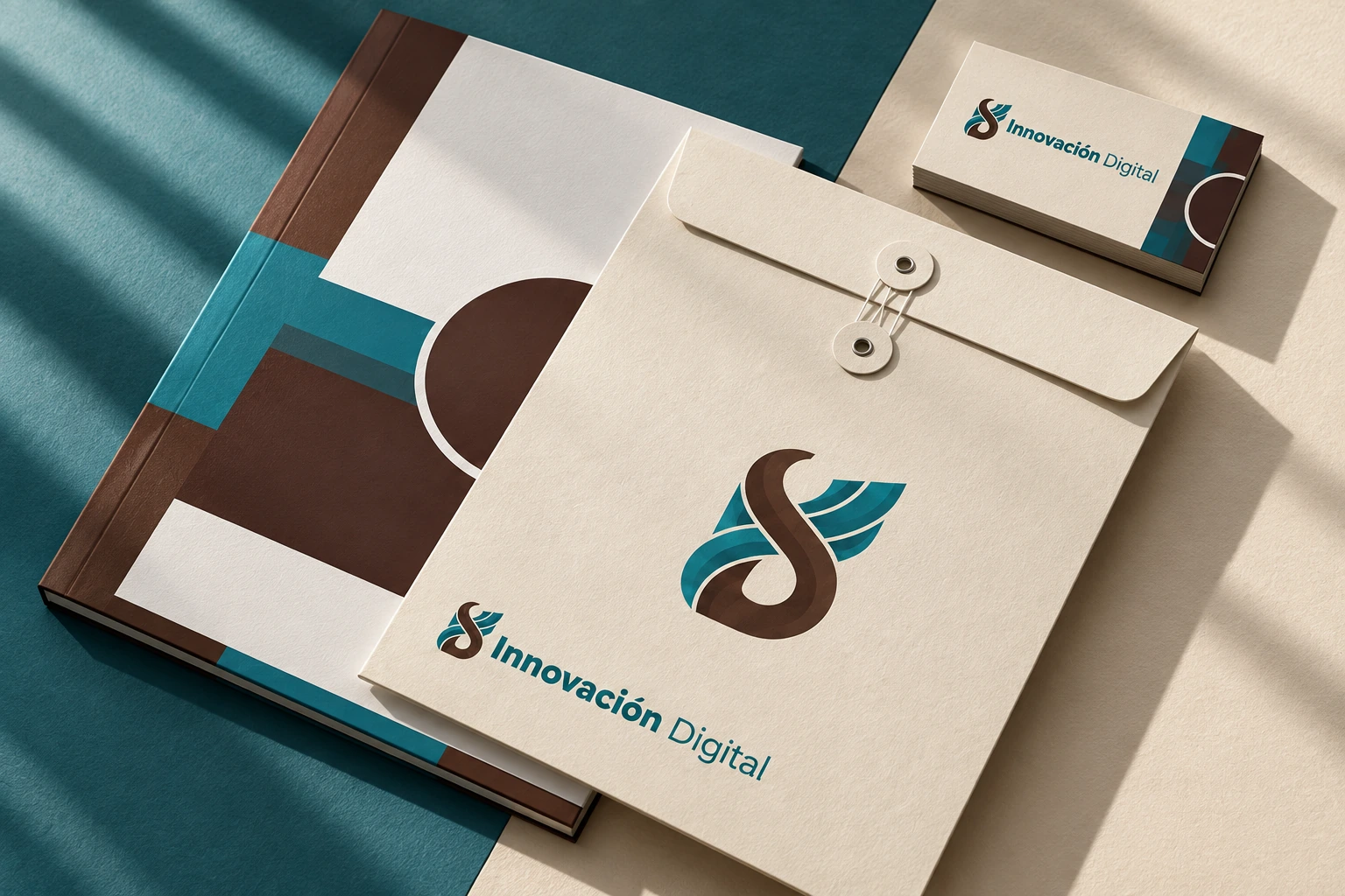 Mockup conceptual de INNOVACIÓN DIGITAL: vista alternativa del diseño